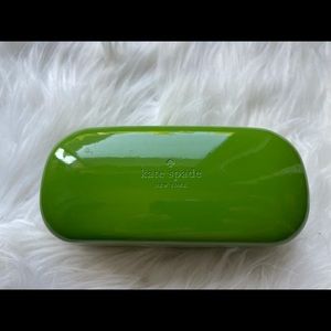 Kate Spade Sun Glasses case Green